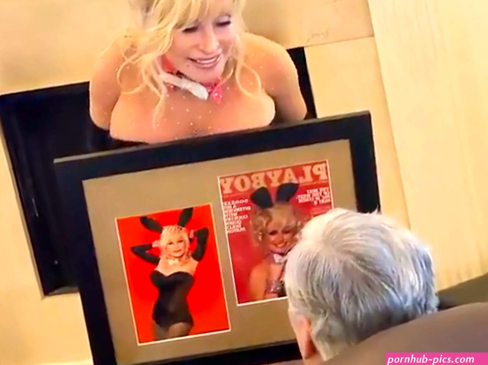 Dolly Parton shares rare glimpse of husband Carl as she recreates 1978 Playboy shoot
