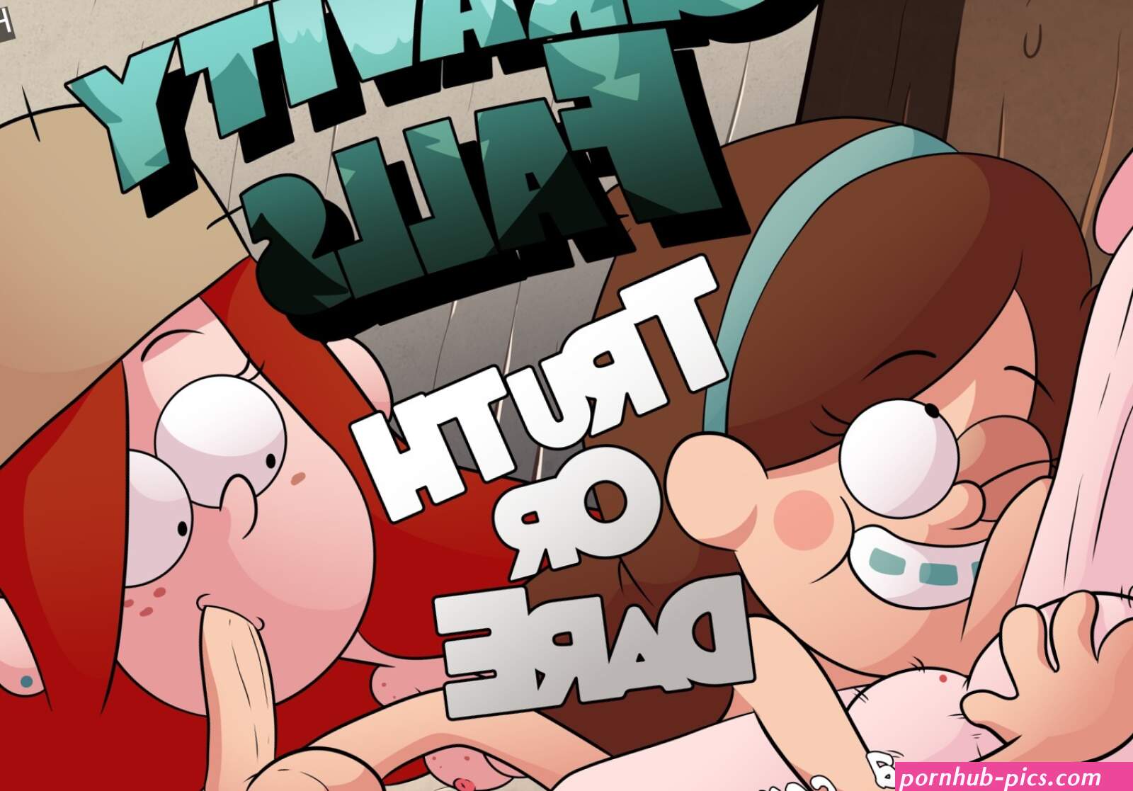 Gravity falls- truth or dare free Cartoon Porn Comic