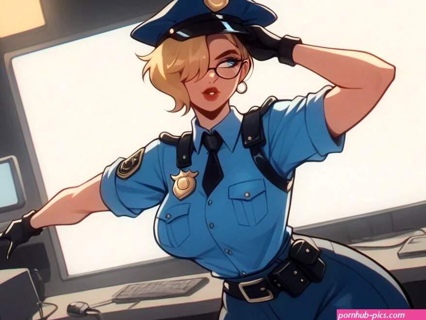 Frame Pixie Cut Police Headquarters Background AI Gay Porn