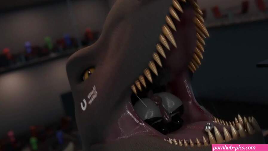 T-rex vore animation
