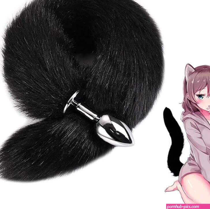 PIIKNUO Erotic Stainless Steel Plug with Foxtail Fetish Fox Tail Butt Plug Sexy Cosplay Dildo Tapered Tip Foxtail Butt Plug for Men Women Couples Toy Beginners :.au: Health Household Personal