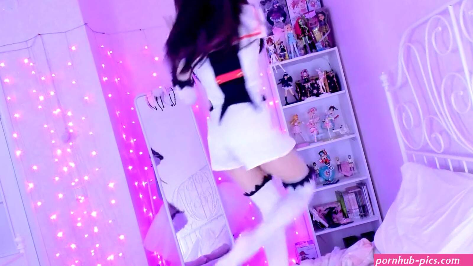 Kizuna ai secret channel cosplay anal pussy fuck cumshot on face ahegao