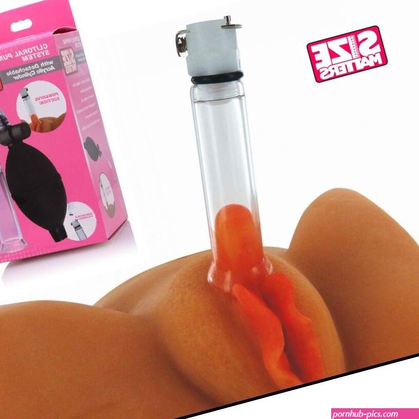 Clitoral Pussy Pump Pumping Cylinder Nipple Sucker Clit Enlarger HOLDS SUCTION