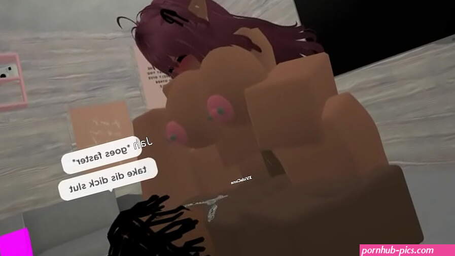 Roblox BBC having romantic sex with a hottie on the bed! Roblox Condo Sex Jah x Abby