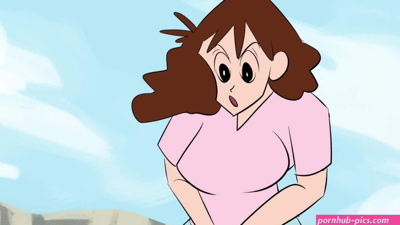 hdkg kazama mineko kazama tooru kazama touru crayon shin-chan 1boy 1girl age difference blush breasts curvy feet happy hetero incest indoors inverted nipples large breasts long hair mature female mother and son