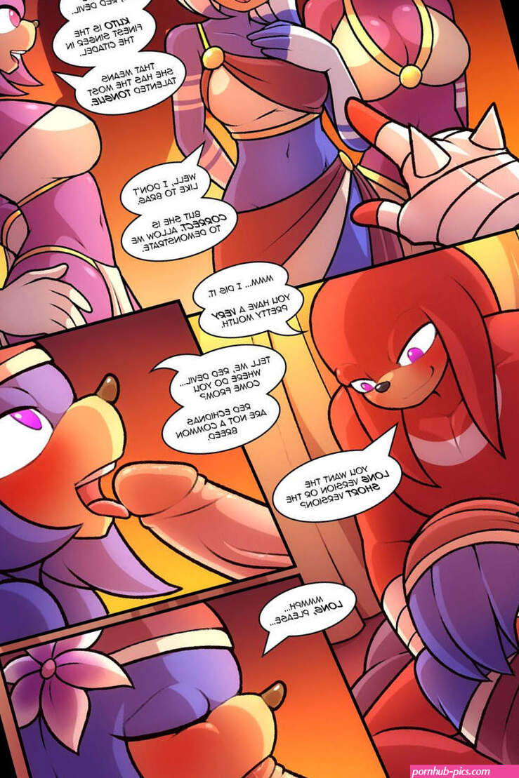 Porn comic Echidna Nights. MarikAzemus. Sonic Boom. Sex comic the world of