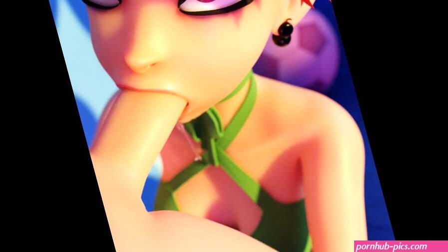 Vicky gives a BJ on the floor BlenderKnight...