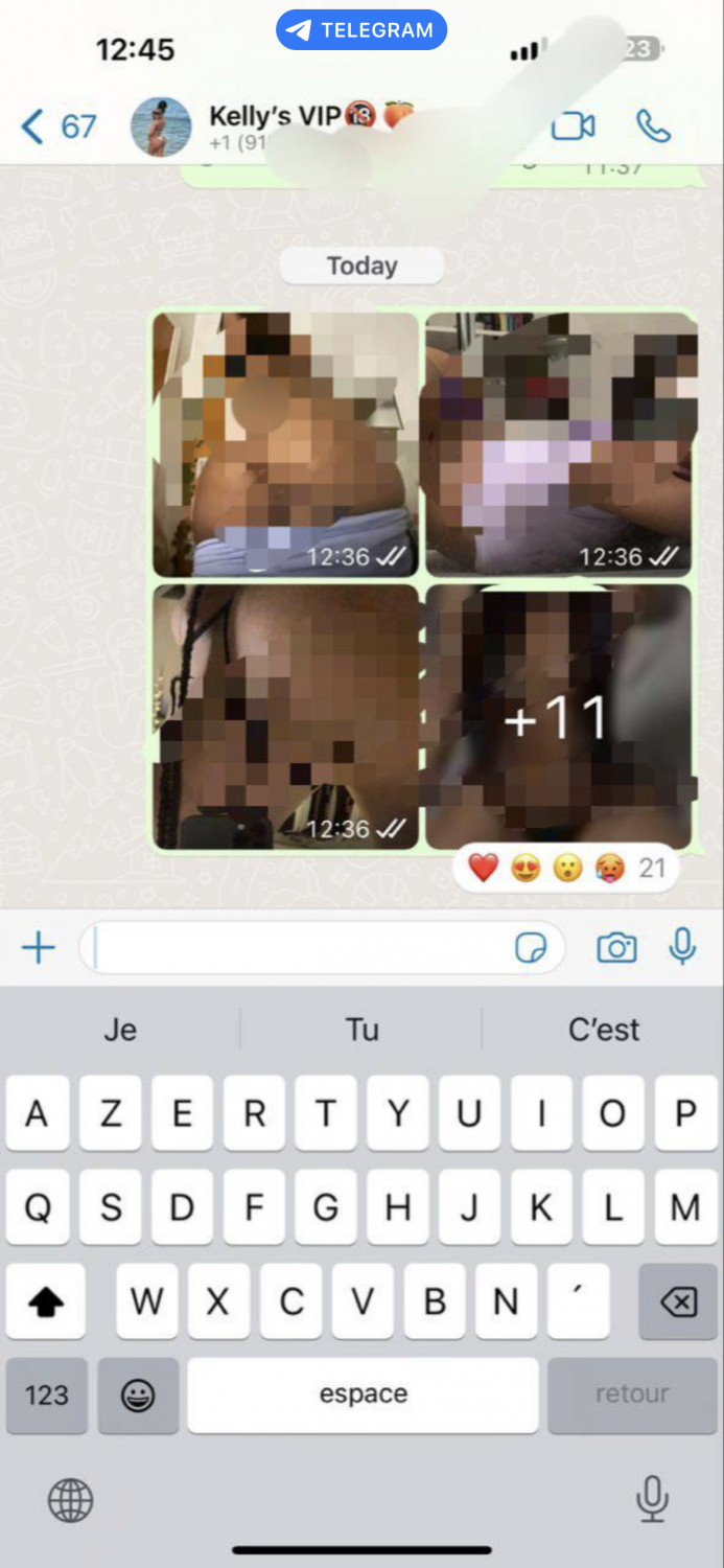 Baddie Kelly wTelegram pics sextape ??