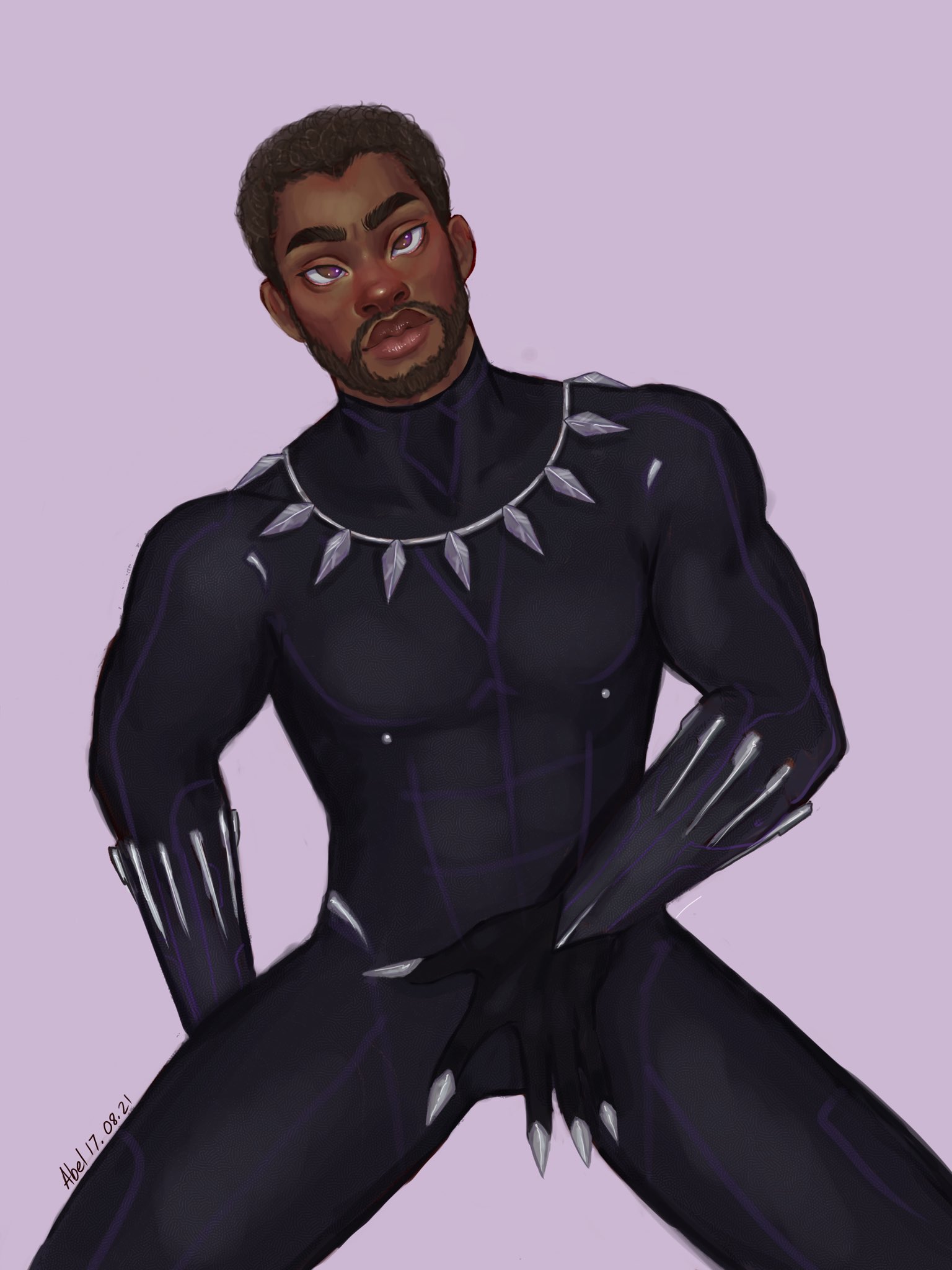 Abel COMMISSIONS OPEN on X: Black Panther Marvel BlackPanther MarvelStudios Avengers Wakanda marvelnsfw gay nsfwart lgbtq men naked muscles
