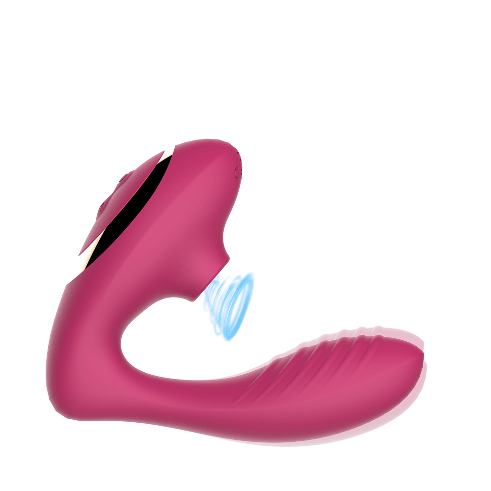 Clit Suction Vibrator Blowjob Tongue Licking G Spot Strap On Clitoris Stimulator Nipple Sucking Erotic Sex Toys For Women