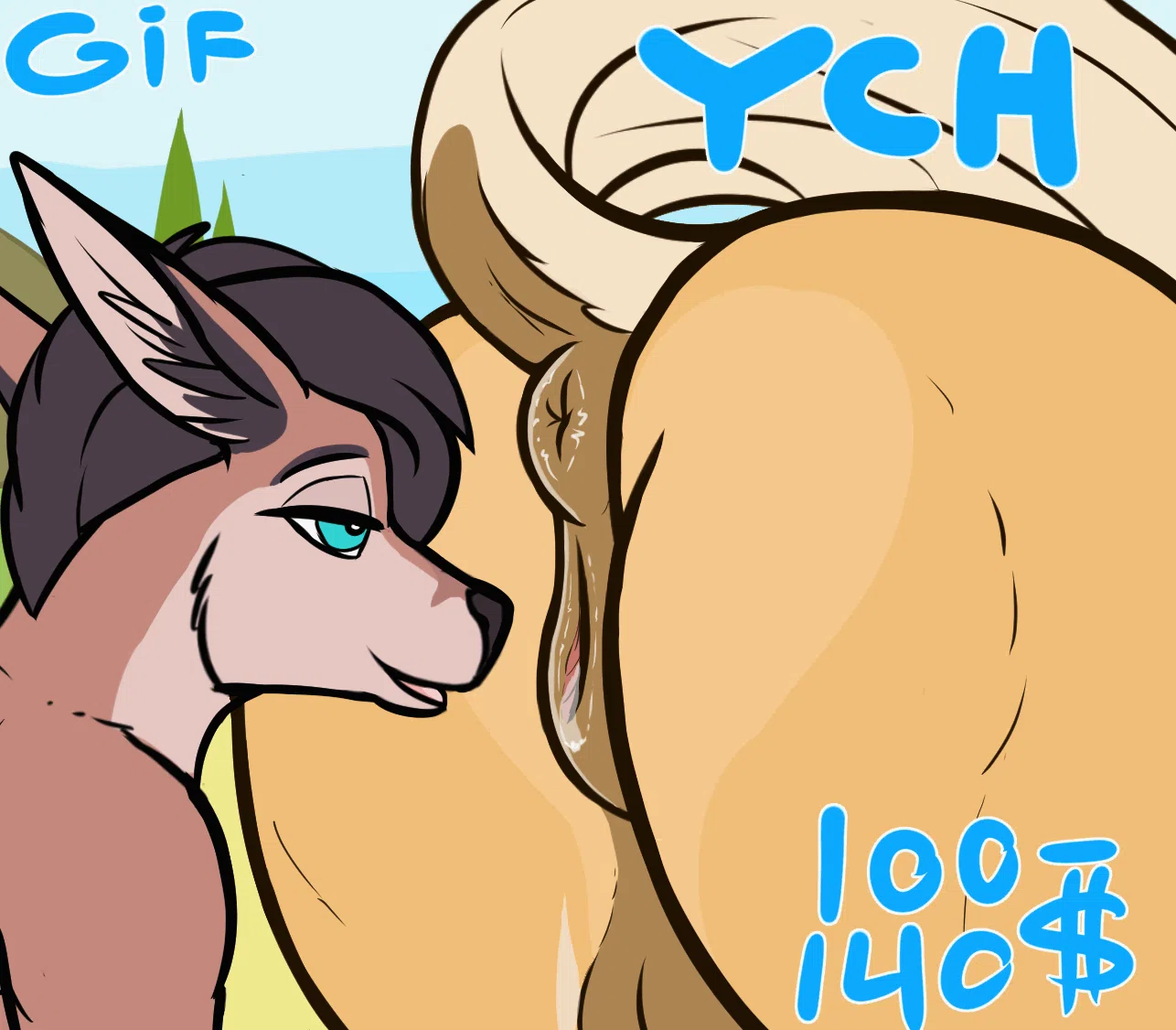 Animation Mare pussy worship