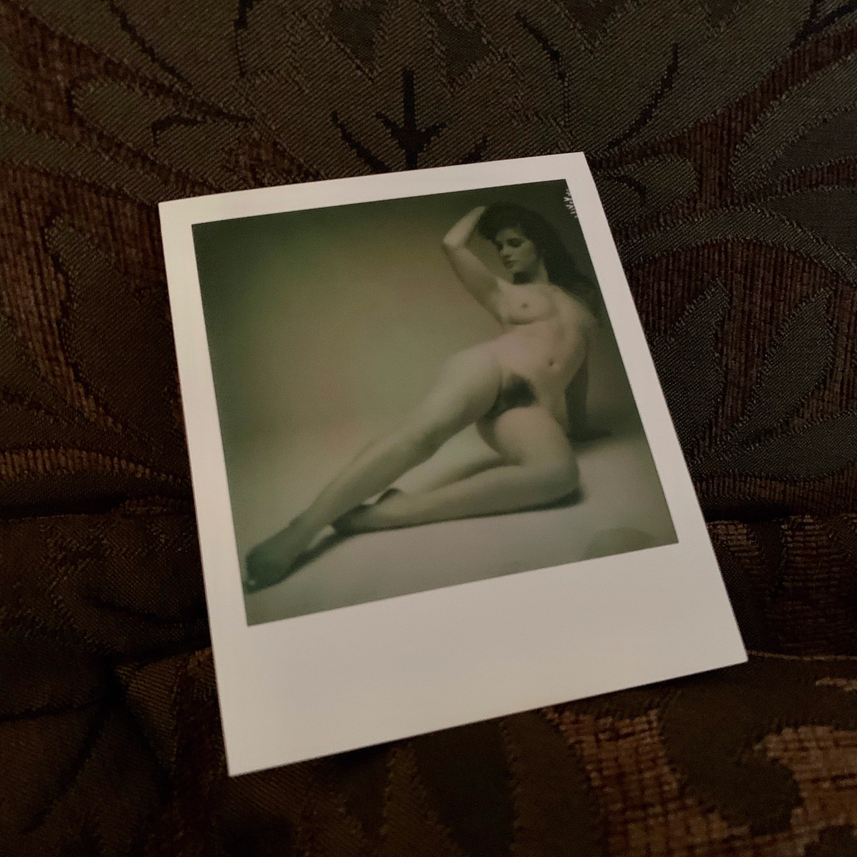 Single BW Fine Art Nude Polaroid