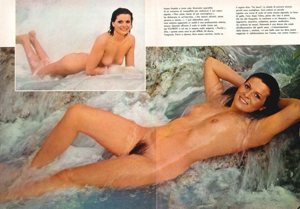 Simonetta Stefanelli Nude on a Italian Magazine