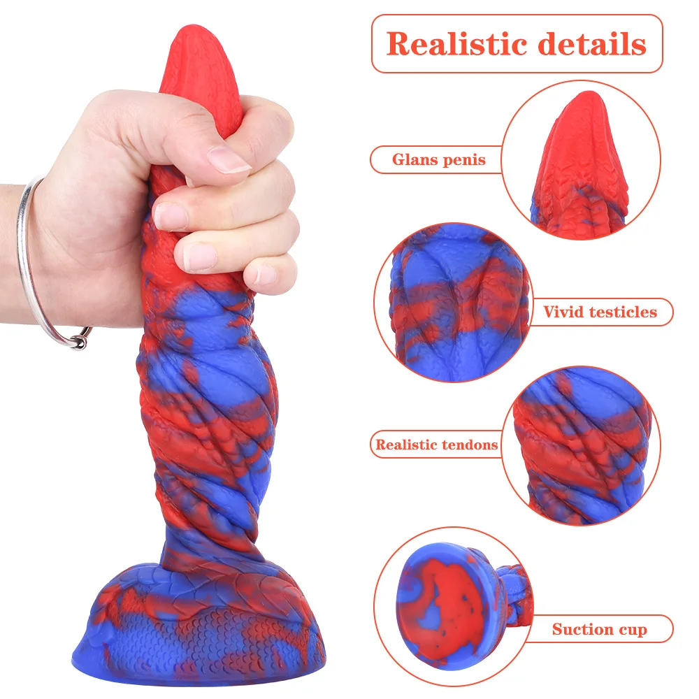 Silicone Monster Dildo Big Animal Dildo Adult Sex Toys For Women Gay Anal Plug For Men Prostate Massager Adult Sexy Toy Buttplug