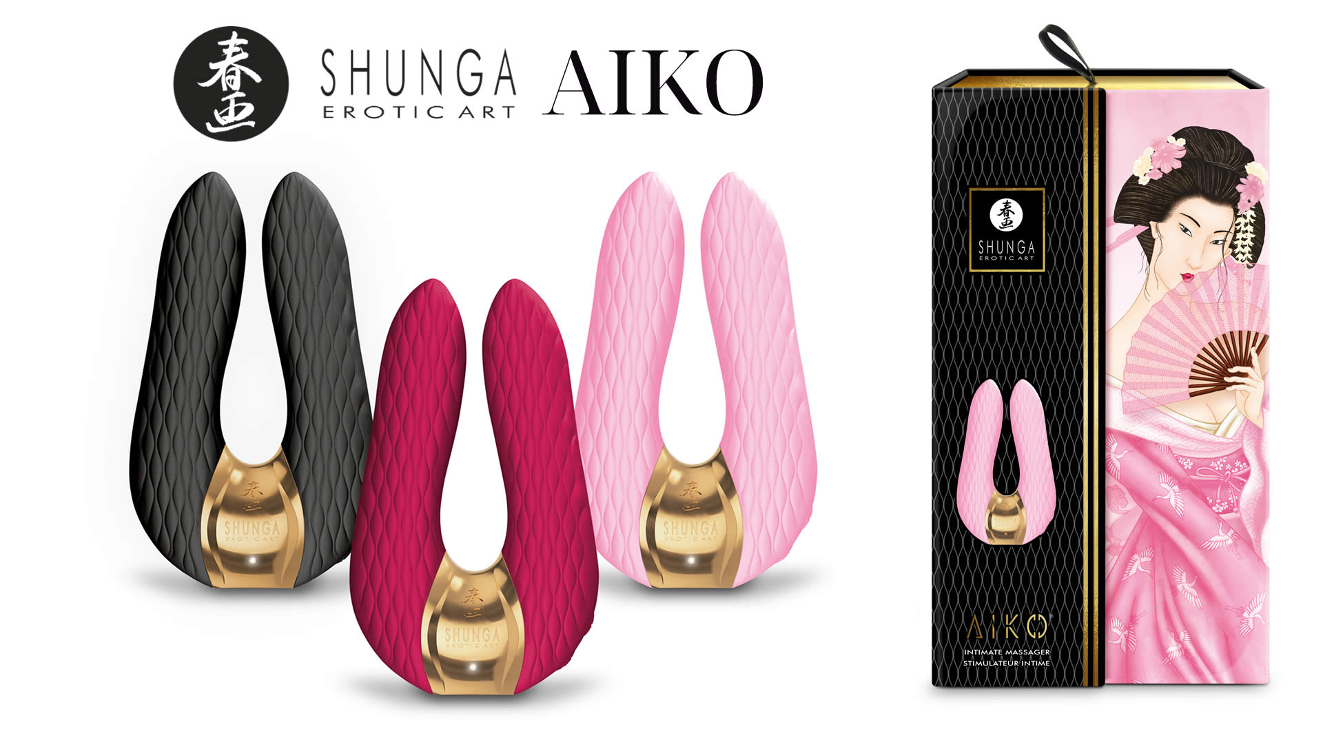 Shunga Aiko Double and Couples Vibrator