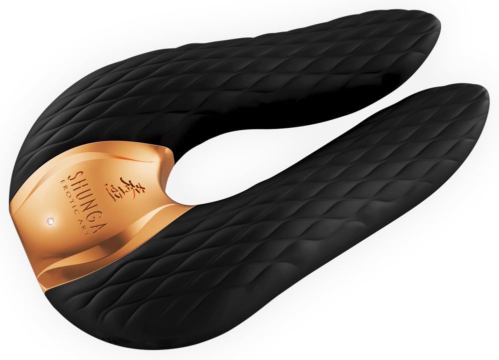 Shunga Aiko G-Spot Vibrator Couple Vibrator Black : Health Household