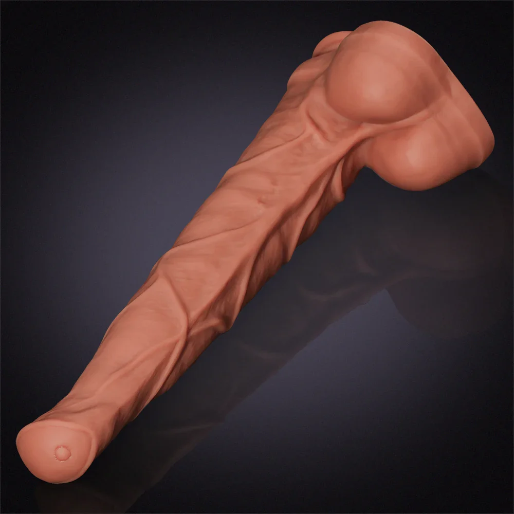 15.15Inch Ultra Long Silicone Big Horse Dildo
