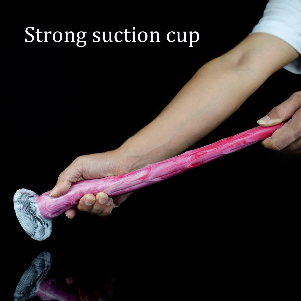 LUUK Long Horse Dildo with Powerful Sucker
