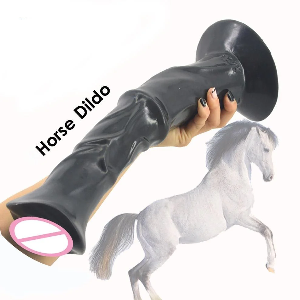 Buy Huge 13.8 Inch Animal Horse Cock Dildo