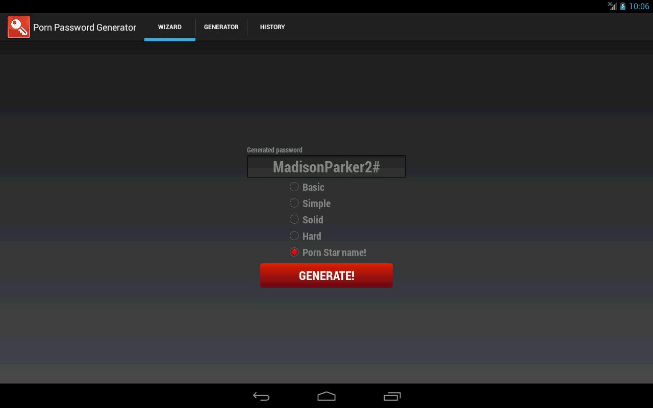 Porn Star Password Generator APK Android
