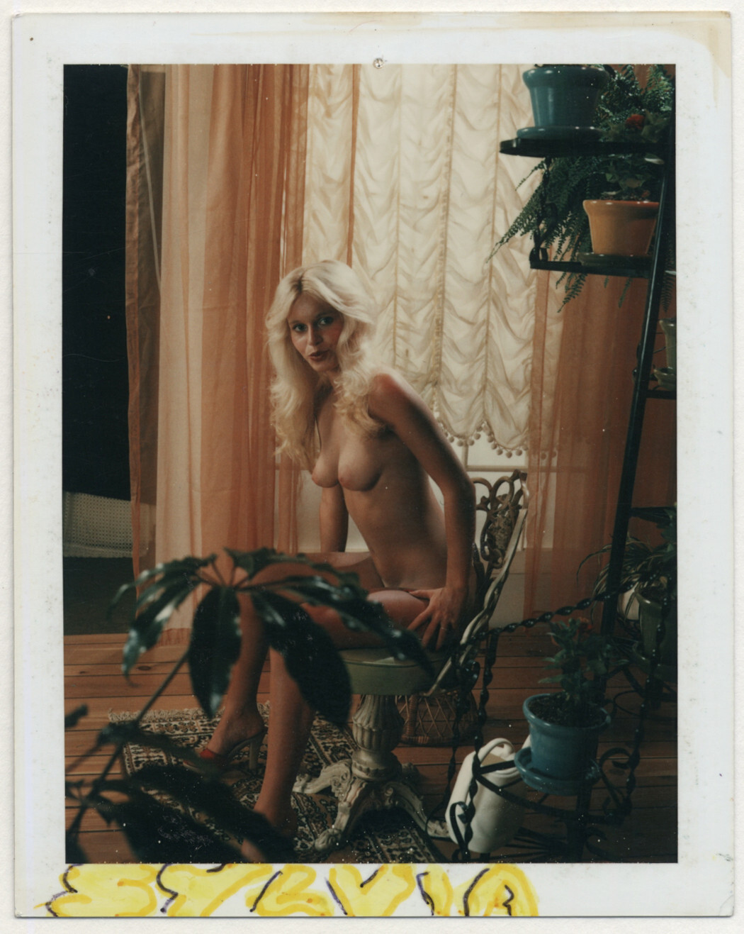 Vintage 80s Polaroid Photo