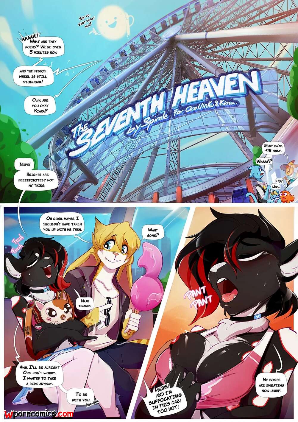 Porn comic The Seventh Heaven. Chapter 1. Spirale. Sex comic hot babes decided