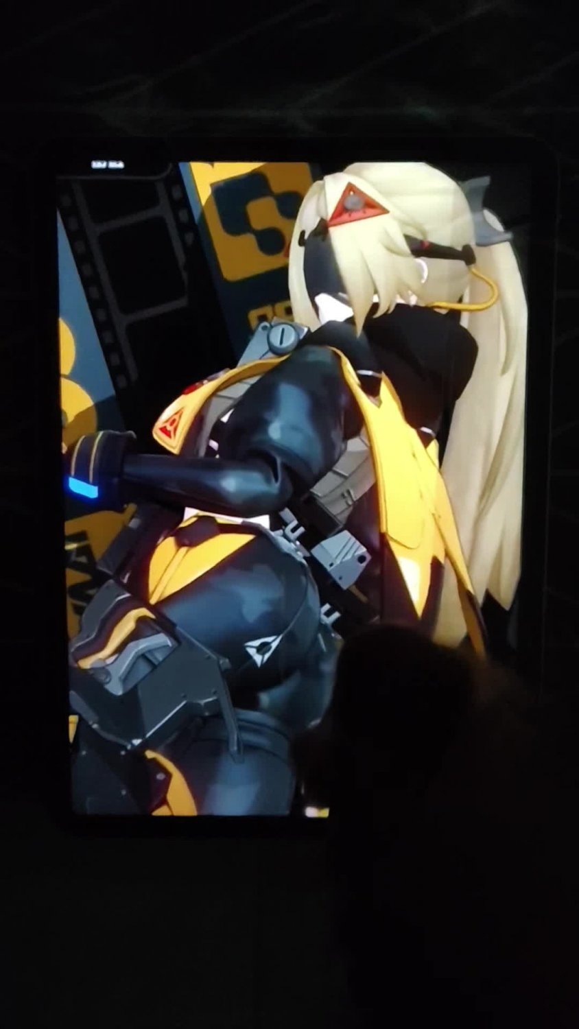 ZZZ trigger ass cum