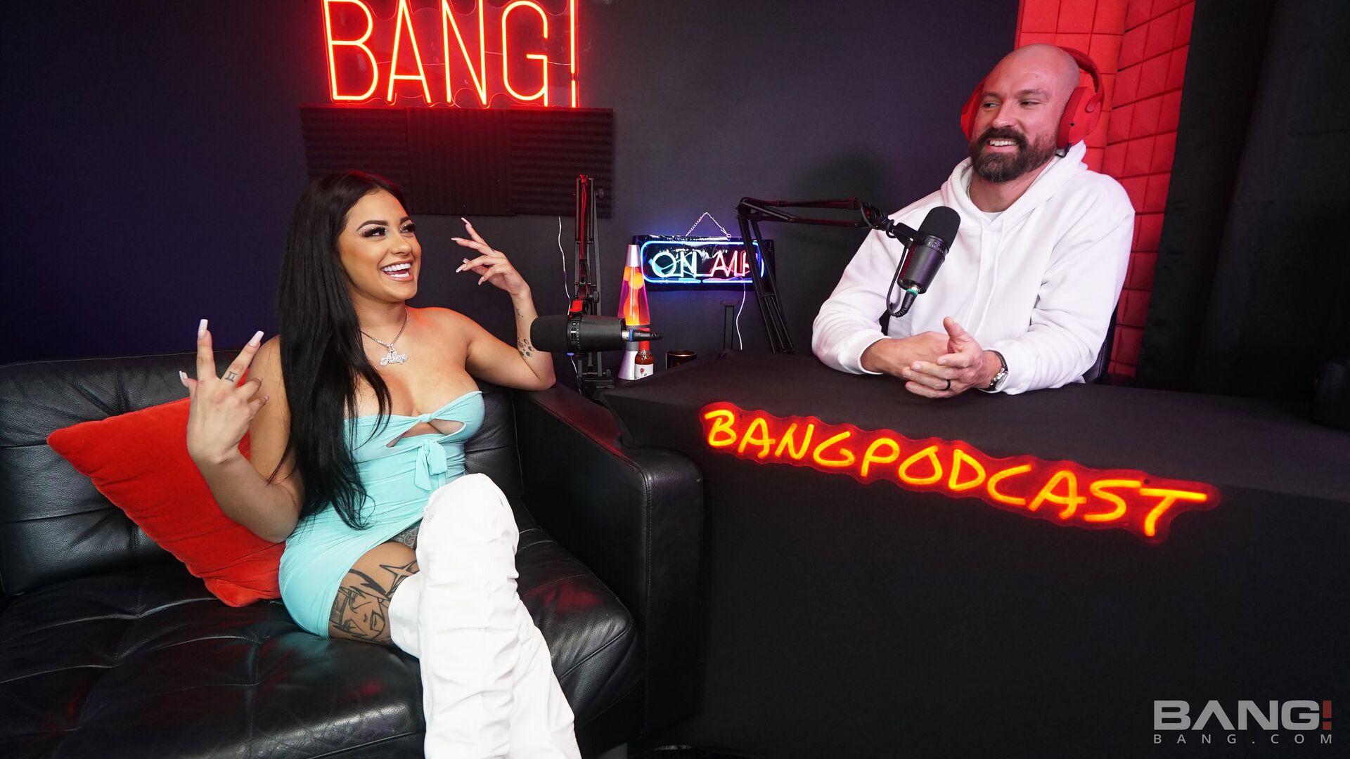Busty Cuban Serena Santos Gets A Creampie On The Bang! Podcast