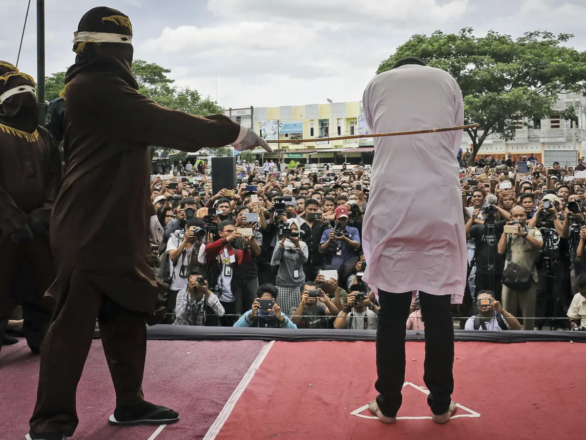 The public flogging of two gay men and what it says about Indonesias future