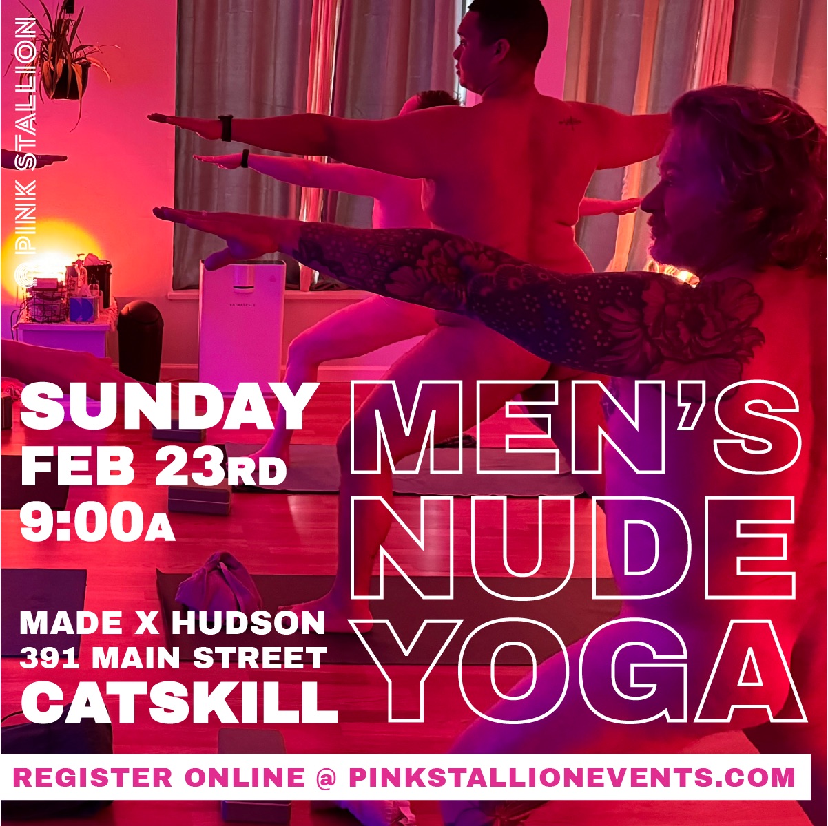 Mens Nude Yoga