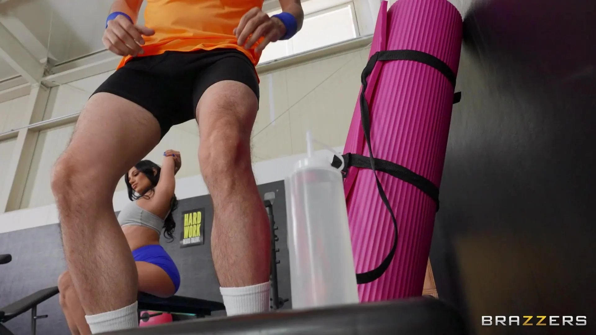 Mona Azar in Superset Anal Workout Photo 2