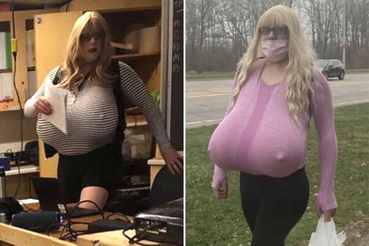 Canadian school backs trans teacher with giant prosthetic breasts