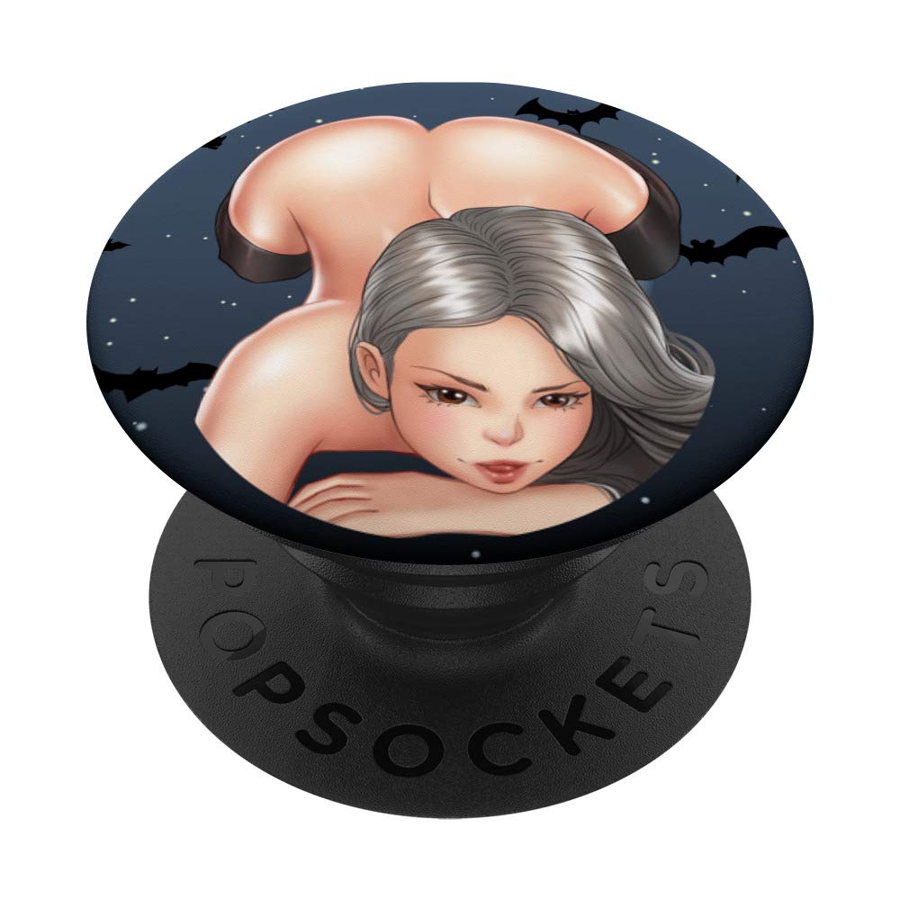 : Halloween Anime Cos Babe Woman Big Ass in Sexy Lingerie PopSockets Grip and Stand for Phones and Tablets : Cell Phones Accessories