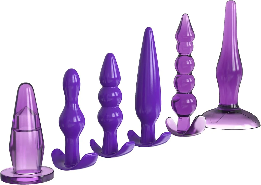 Beginner Butt Plug Anal Trainer Set 6 Pcs Butt Plug Training Kit