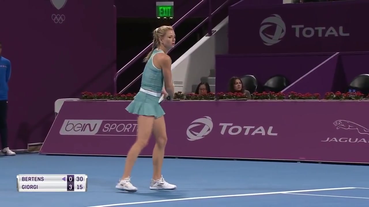 Camila giorgi upskirt