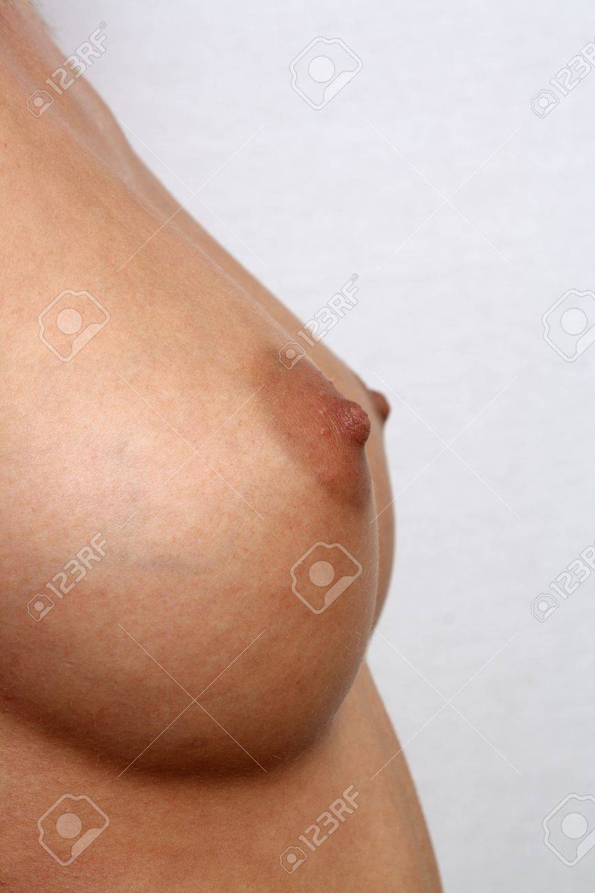 Symmetrical Female Breasts Size 30-C Unretouched Stock Photo Picture and Royalty Free Image. Image 17330133.