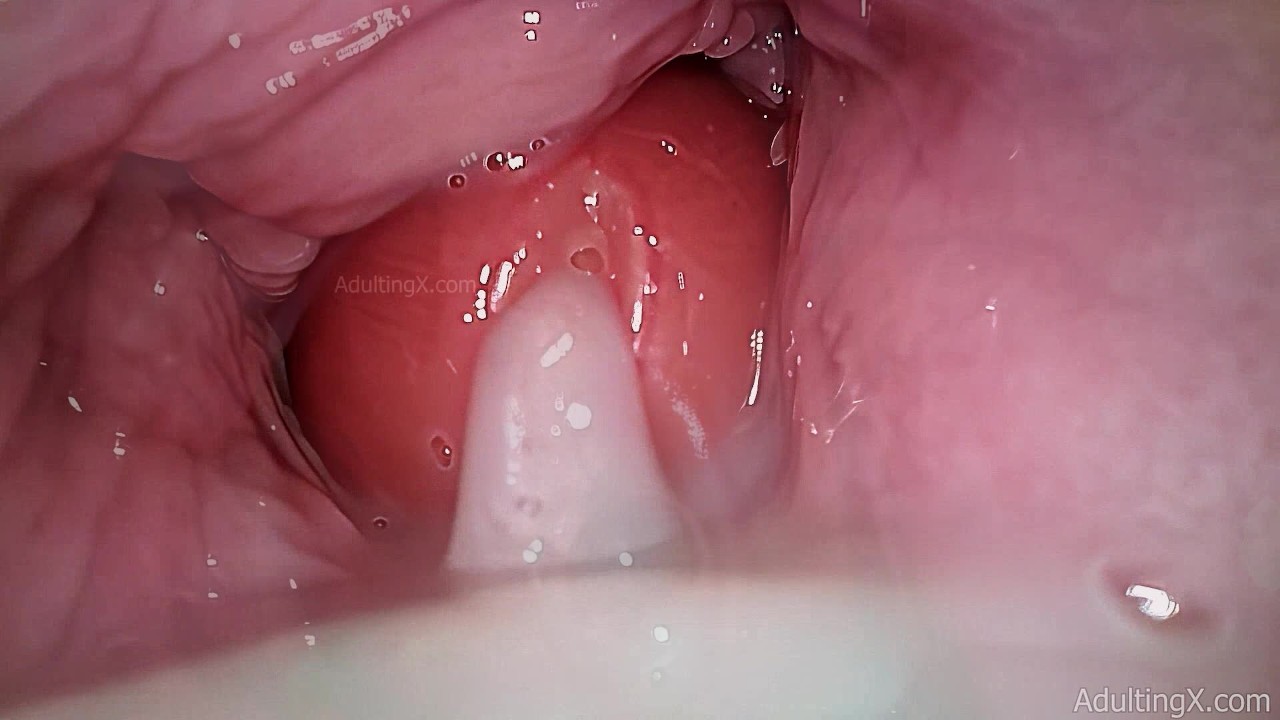 Camera in Vagina Cervix POV Creampie