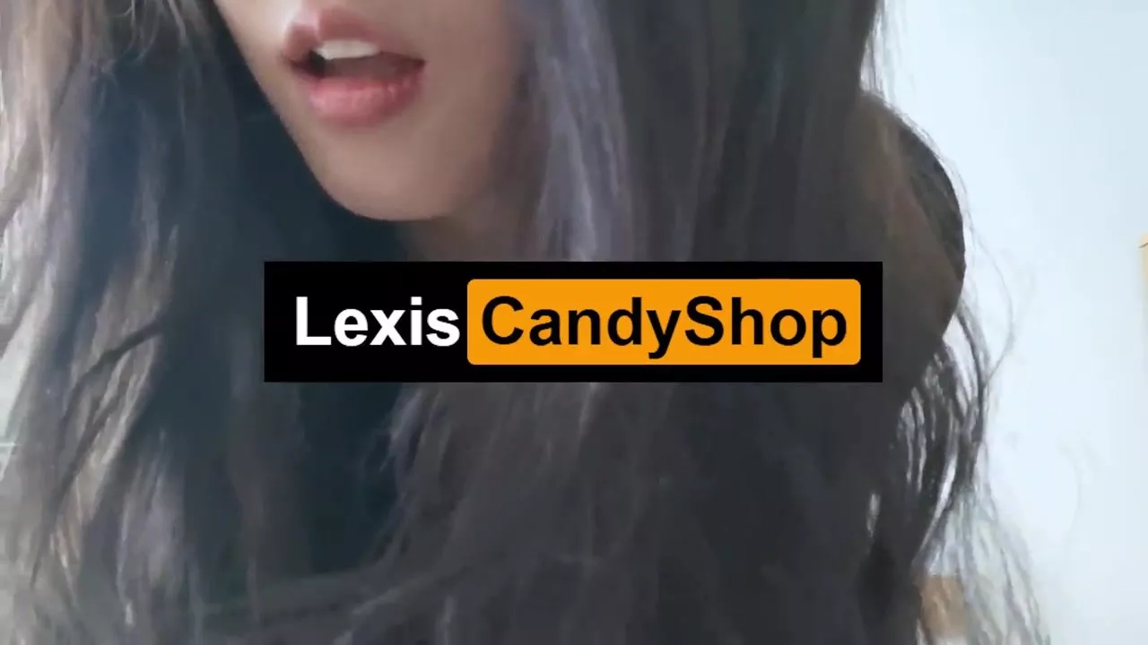 Lexis Candy Shop Cute Asian Gf Fucked Hard After Giving a Sloppy Blowjob and Footjob For