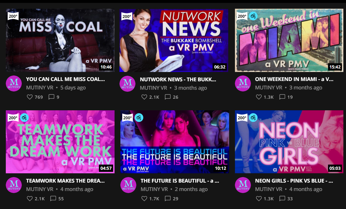 Enjoy and create next-level Porn Music Video PMV and compilation content at SLR