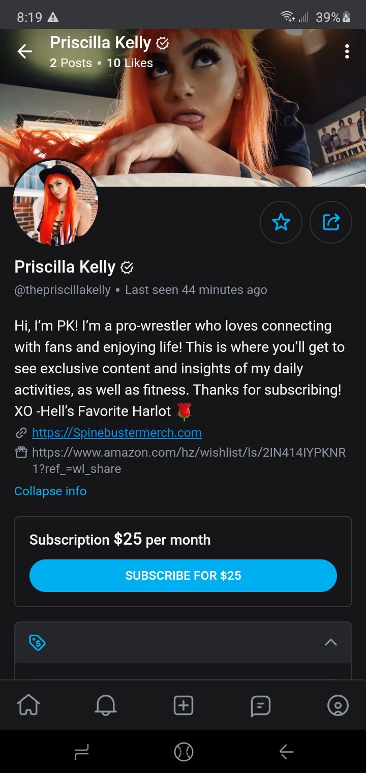 Priscilla Kelly is on Onlyfans!