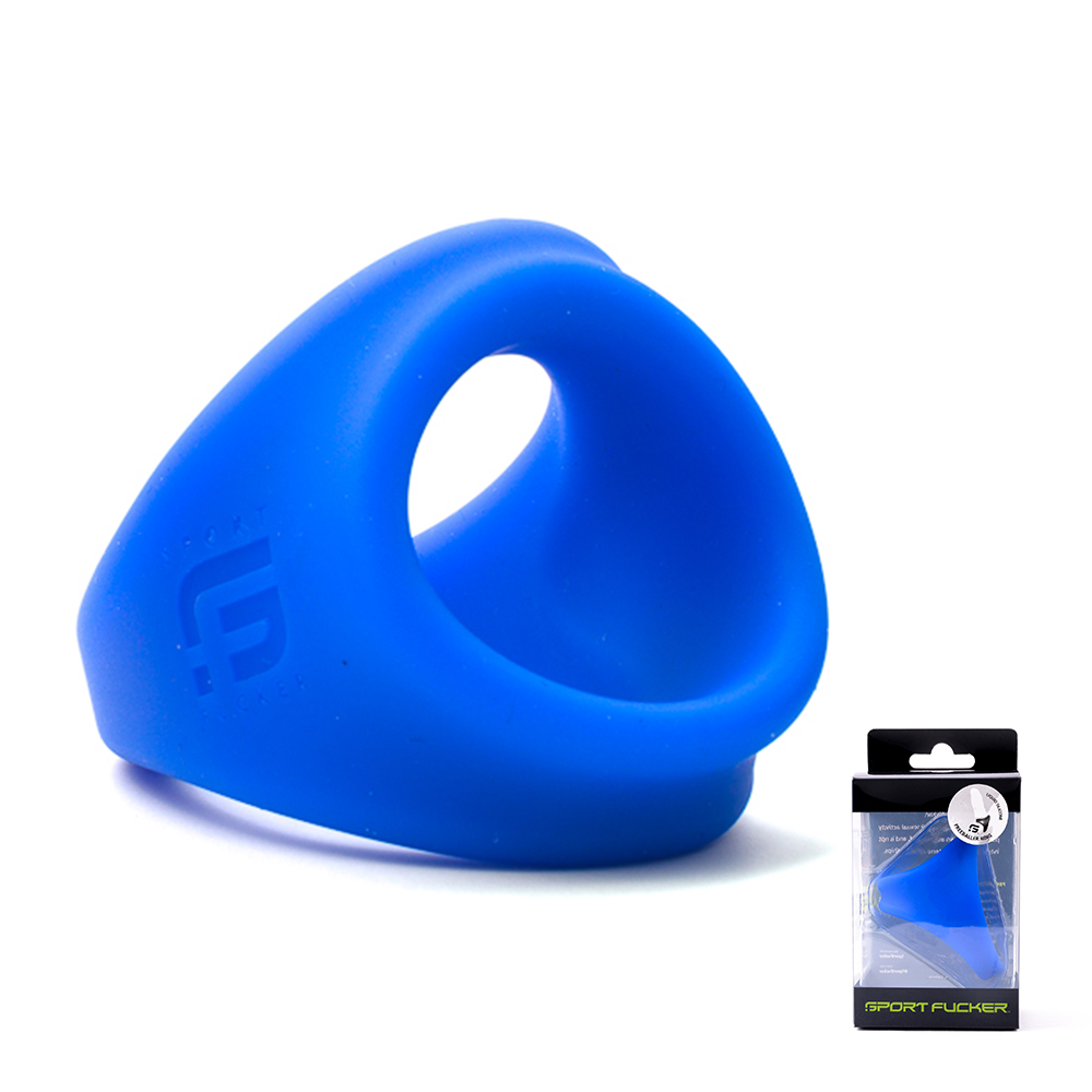 Sport Fucker Freeballer Liquid Silicone Cocksling Blue