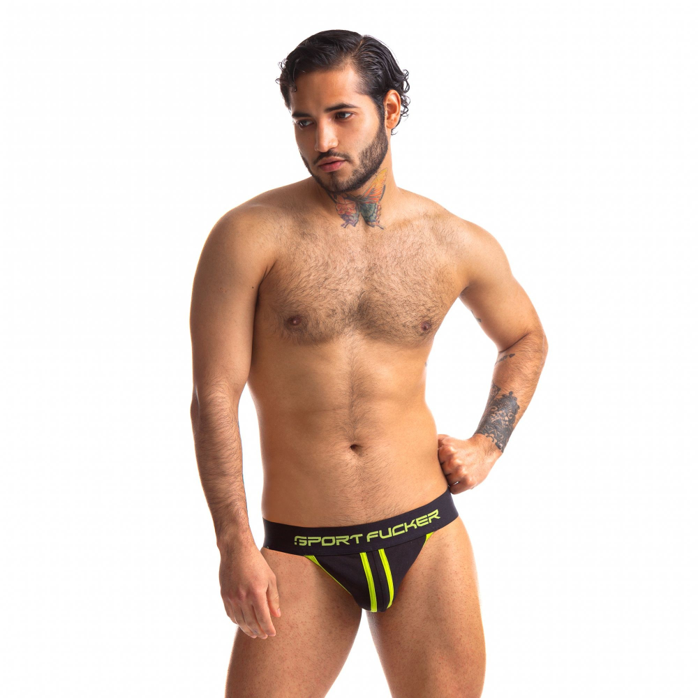 Sport Fucker Jersey Jock Black