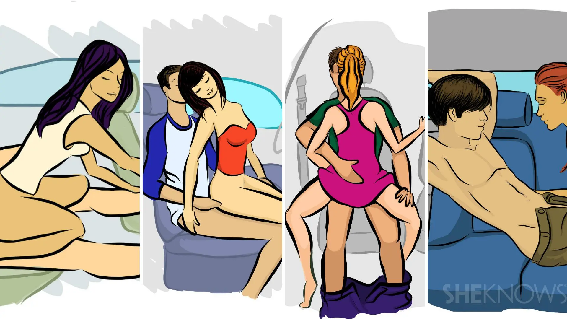 Sex positions for the car