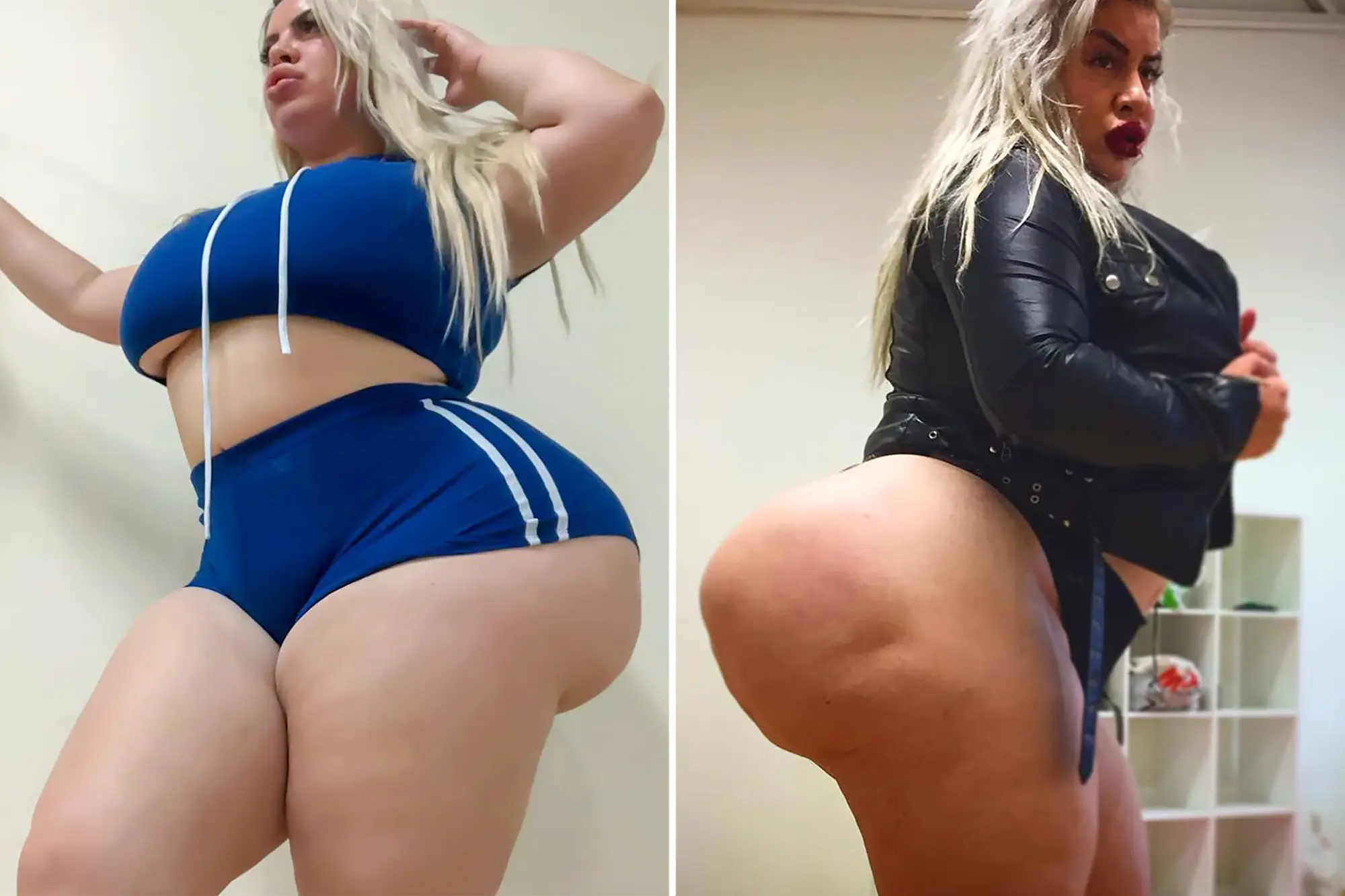 Model with supersized booty says men are afraid of her butt