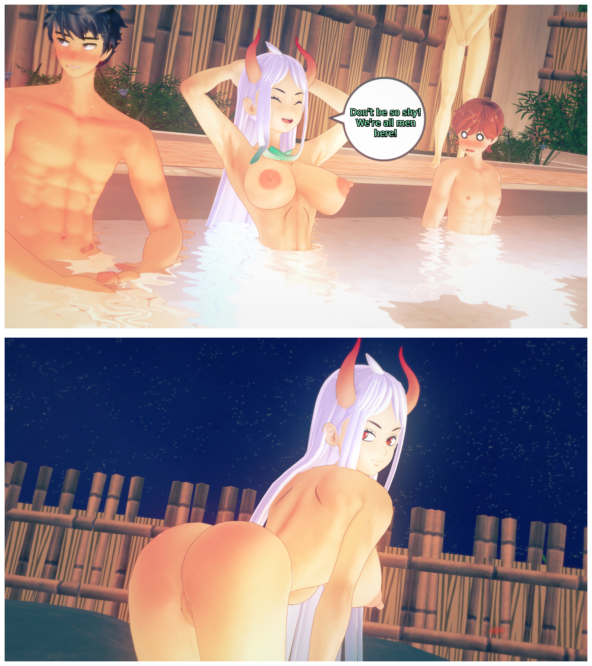 Yamatos Public Bath by knockwolf on DeviantArt