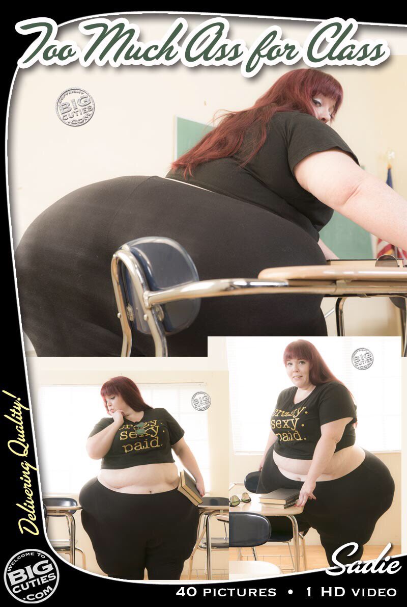 Sadie Special on X: Whats happening is how am I going to squeeze my fat ass into this desk? SSBBW bbw ass