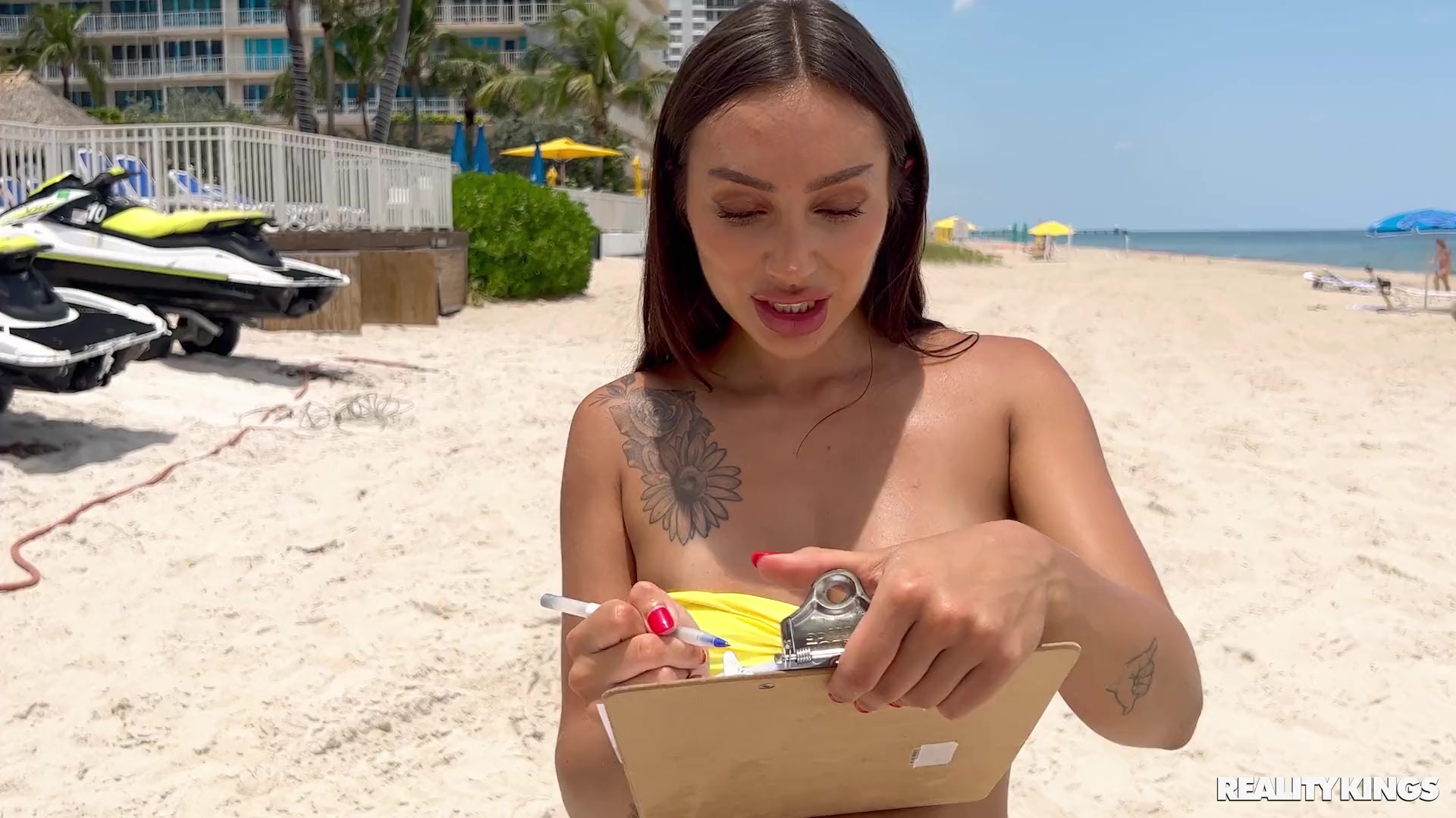 After Beach Sex With Lusty Sisi Rose