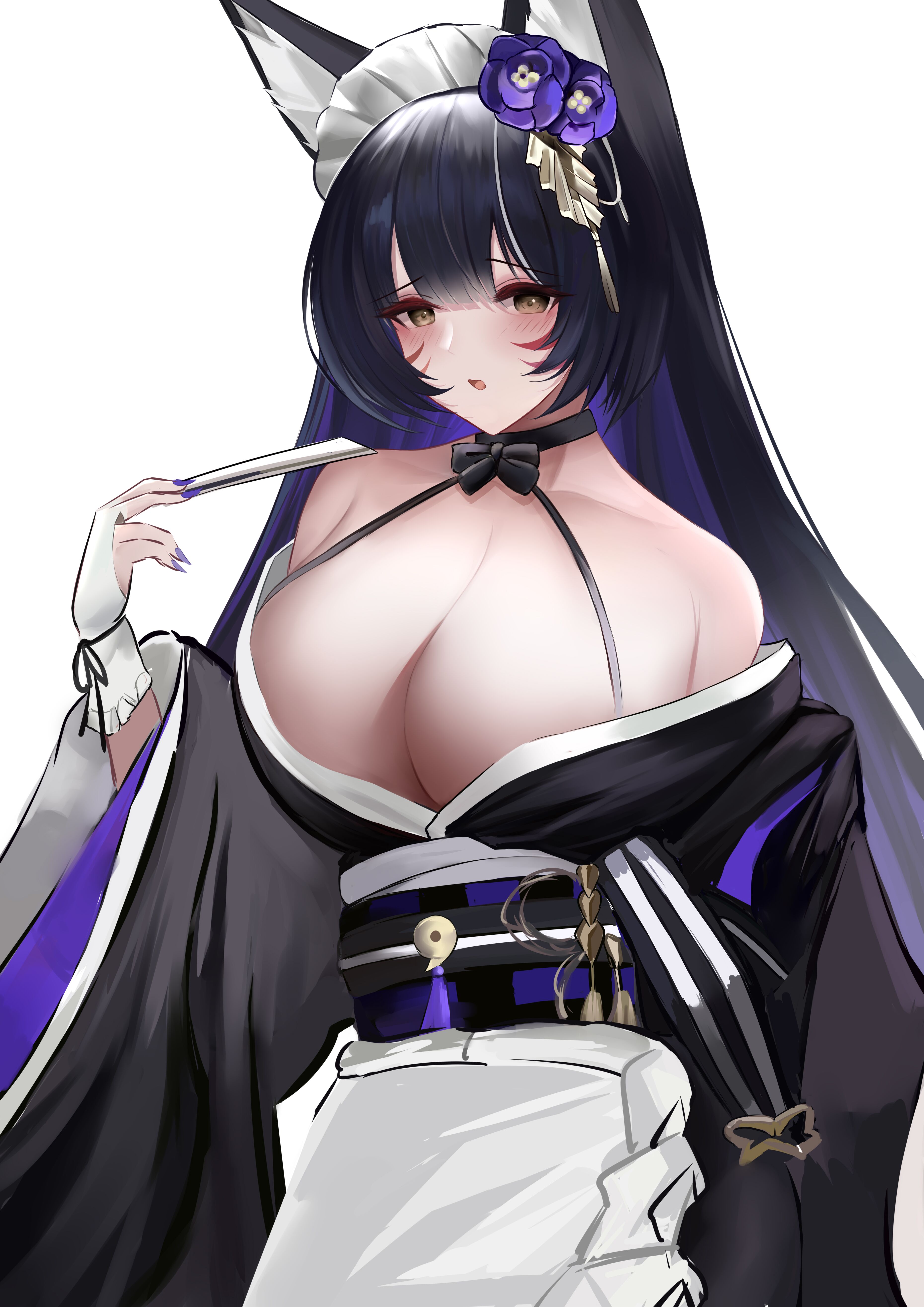 : Azur Lane Musashi Azur Lane Fox ears - 3721x5262