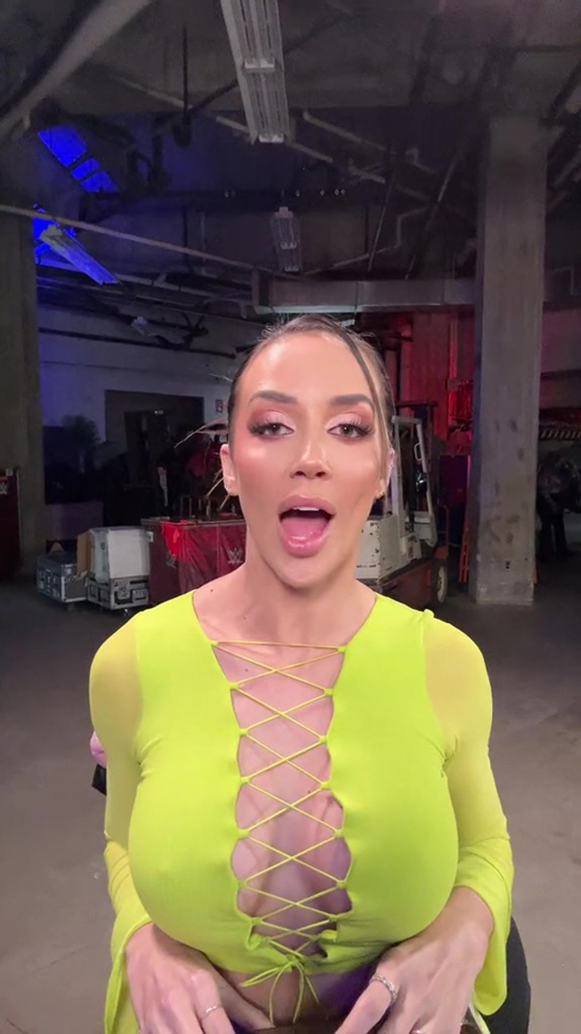 Chelsea Green Showing Her Boobs