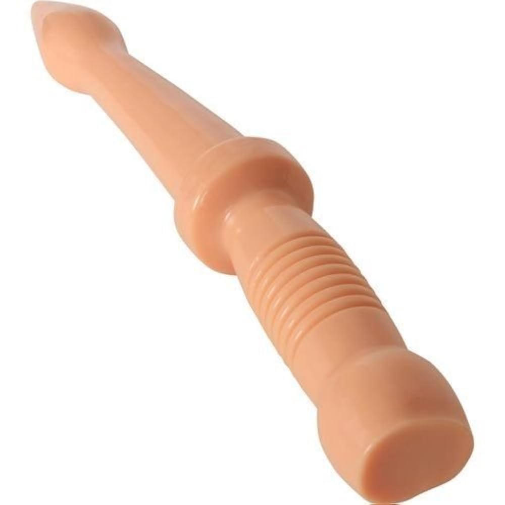 : WALLER PAA 15 Extra Long Deep End Anal Probe Dildo Dong Butt Plug with Handle : Health Household